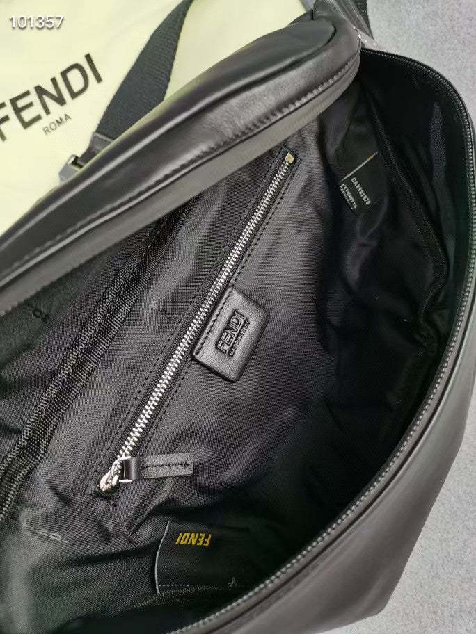 FI Little Monster Belt Bag Black For Men, Men&#8217;s Bags 7.9in/20cm FF