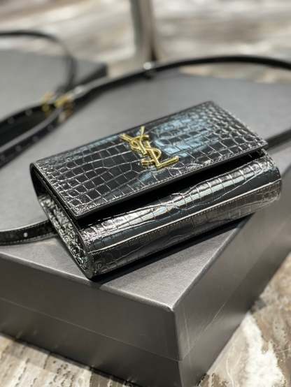 YSSL Kate Belt Bag Light Black For Women, Women&#8217;s Bags 7in/18cm YSL