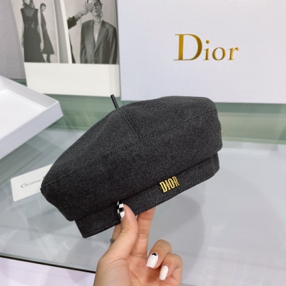 DOR COTTON DRILL BERET GREY