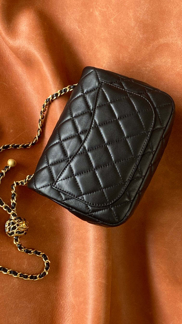 CHL Classic Bag Black For Women, Women&#8217;s Bags 7.1in/18cm