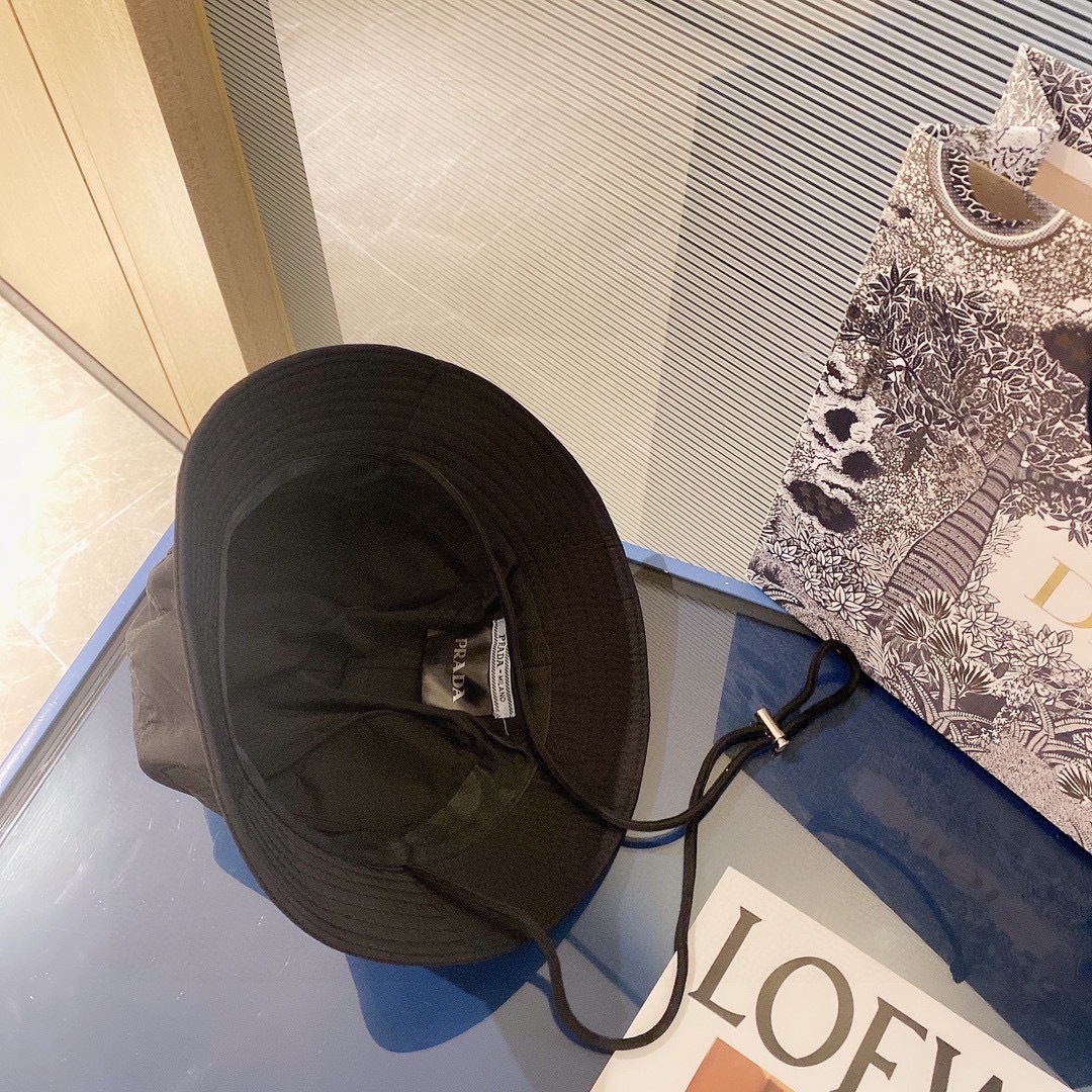 PD MESH PANEL BUCKET HAT BLACK