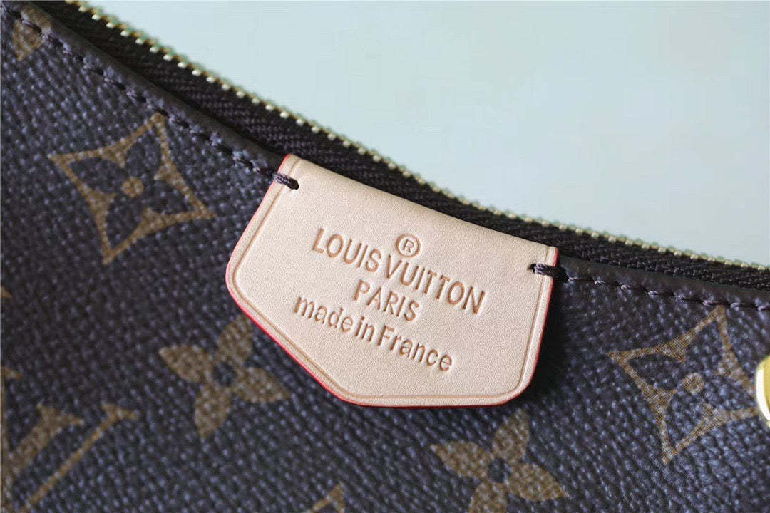 LV Easy Pouch On Strap Monogram Canvas For Women,  Shoulder And Crossbody Bags 19cm/7.5in LV