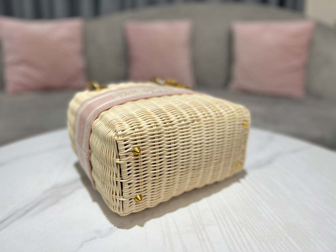 DI Mini Lady Bag Pink, For Women, Women’s Handbags 17cm/6.5in CD