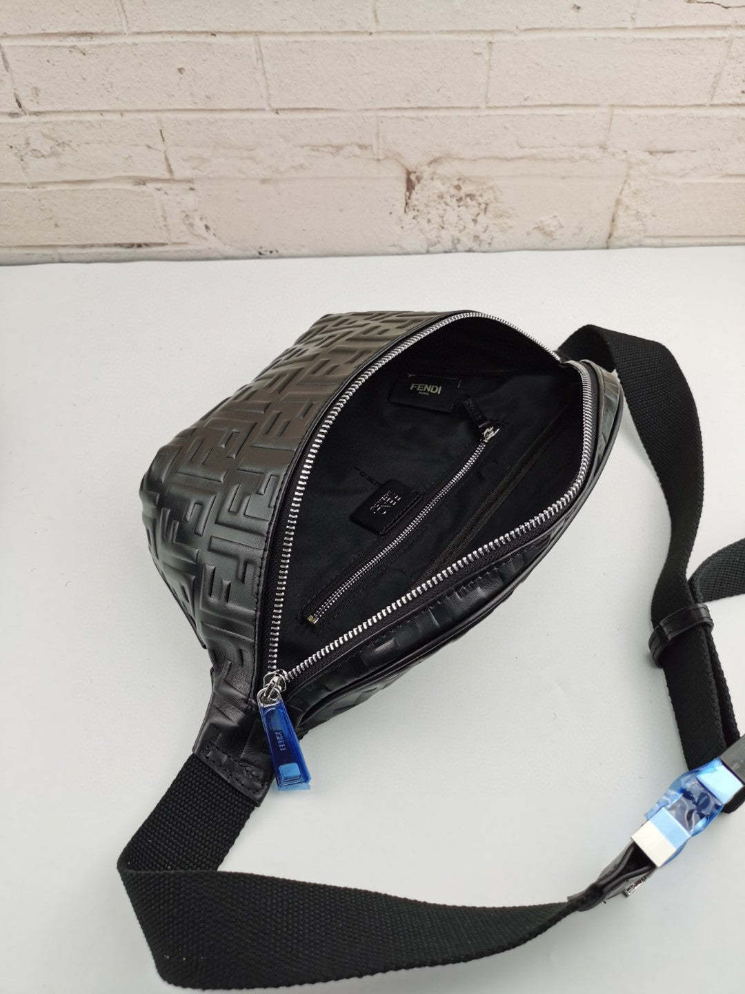 FI Belt Bag Black For Men, Men&#8217;s Bags 18.1in/46cm FF 7VA434A72VF0GXN