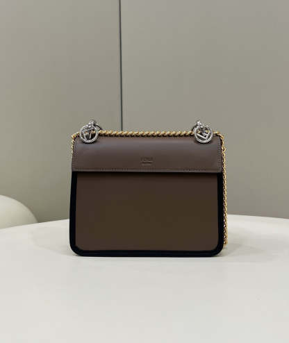 FI Kan I F Small Brown Bag For Woman 15cm/5.5in 8BT286A651F13VK