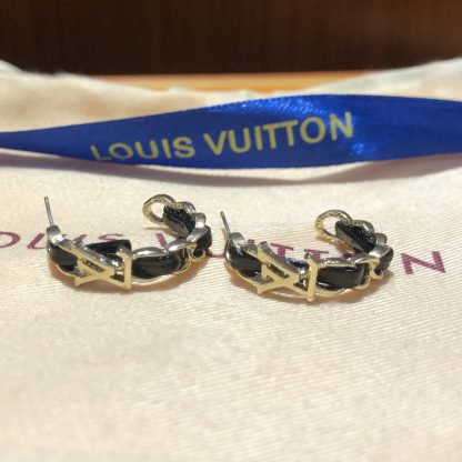 LV LOGO EARRINGS