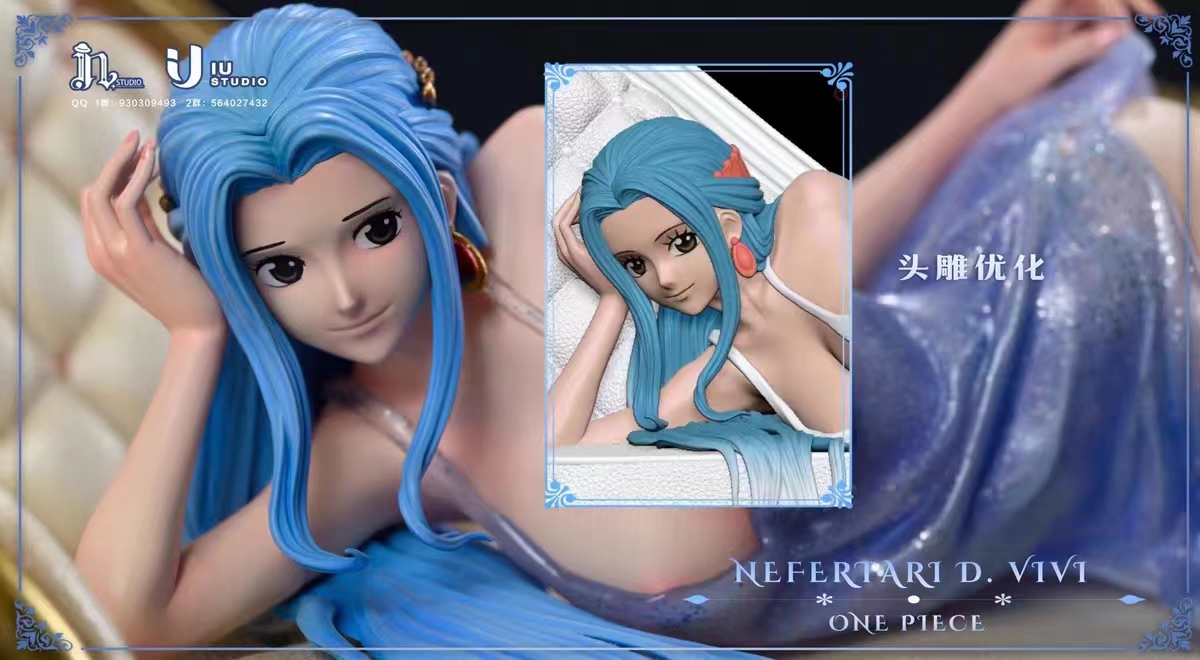 One Piece Suit Thug Series 8th Princess Vivi, IN & IU Studio, statue GK18+ in stock