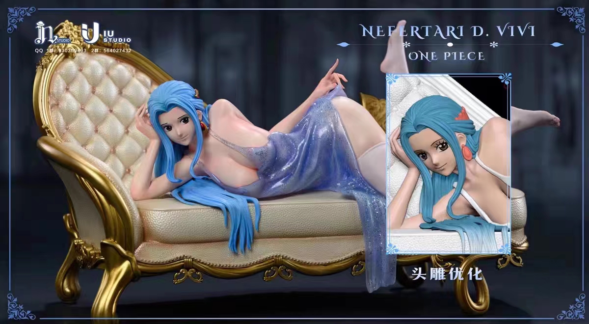 One Piece Suit Thug Series 8th Princess Vivi, IN & IU Studio, statue GK18+ in stock