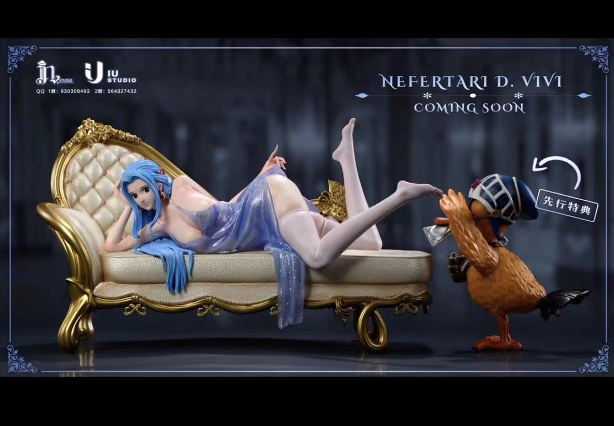 One Piece Suit Thug Series 8th Princess Vivi, IN & IU Studio, statue GK18+ in stock