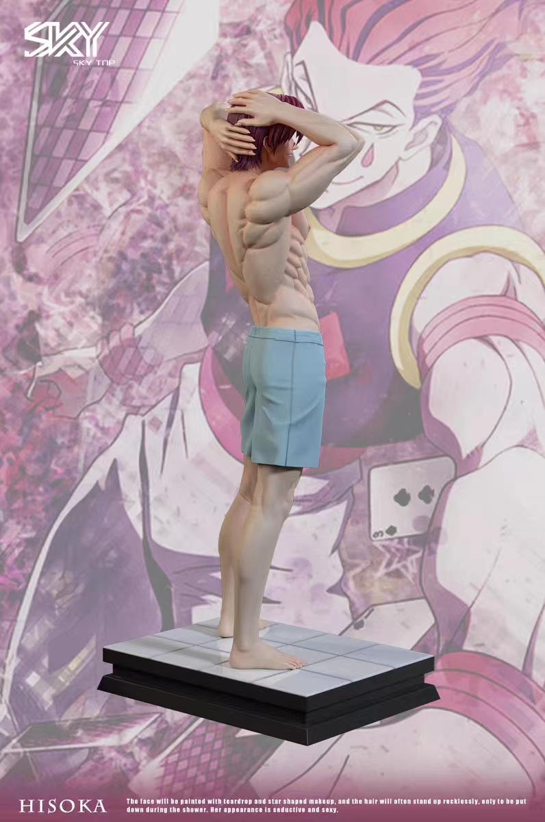 HUNTERxHUNTER Hisoka 1/6 scale statue GK (Adults 18+), Sky Top Studio, pre-sale