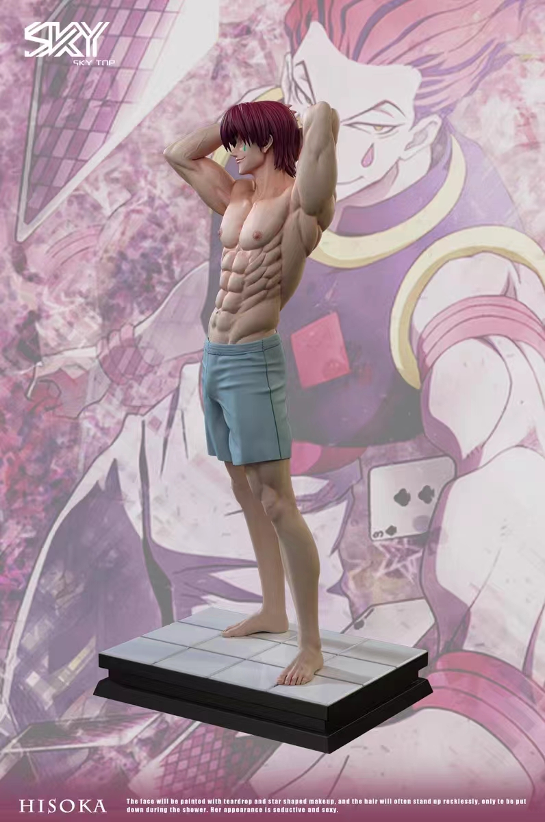 HUNTERxHUNTER Hisoka 1/6 scale statue GK (Adults 18+), Sky Top Studio, pre-sale