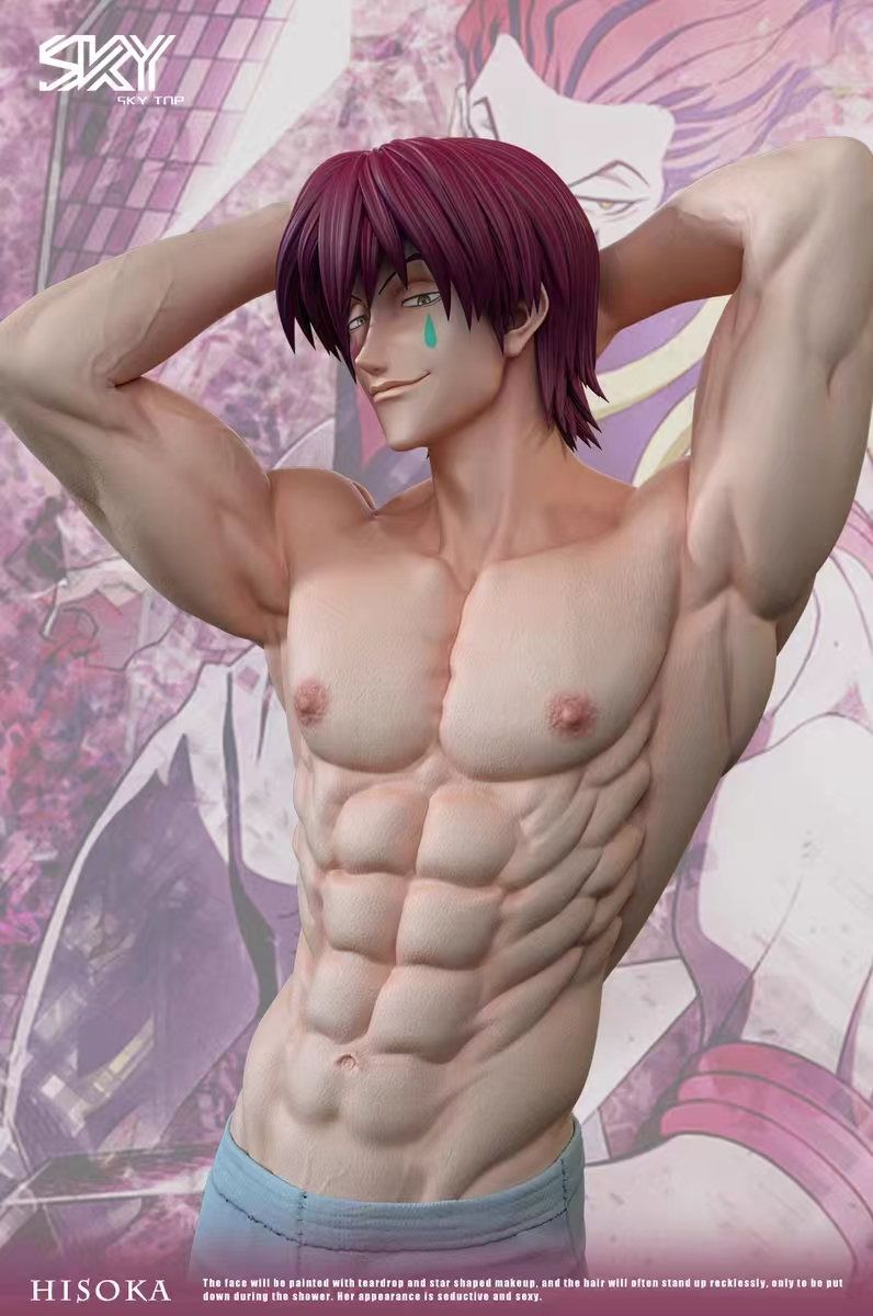 HUNTERxHUNTER Hisoka 1/6 scale statue GK (Adults 18+), Sky Top Studio, pre-sale