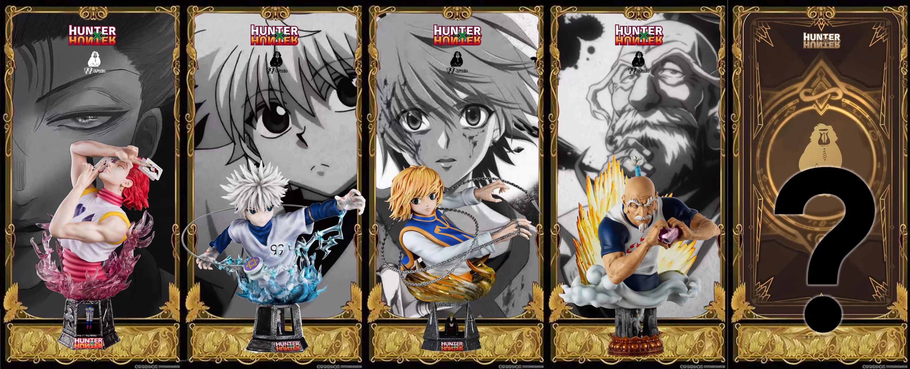 Hunter x Hunter Series 4th Isaac Netero, FF Studio, statue GK pre-sale