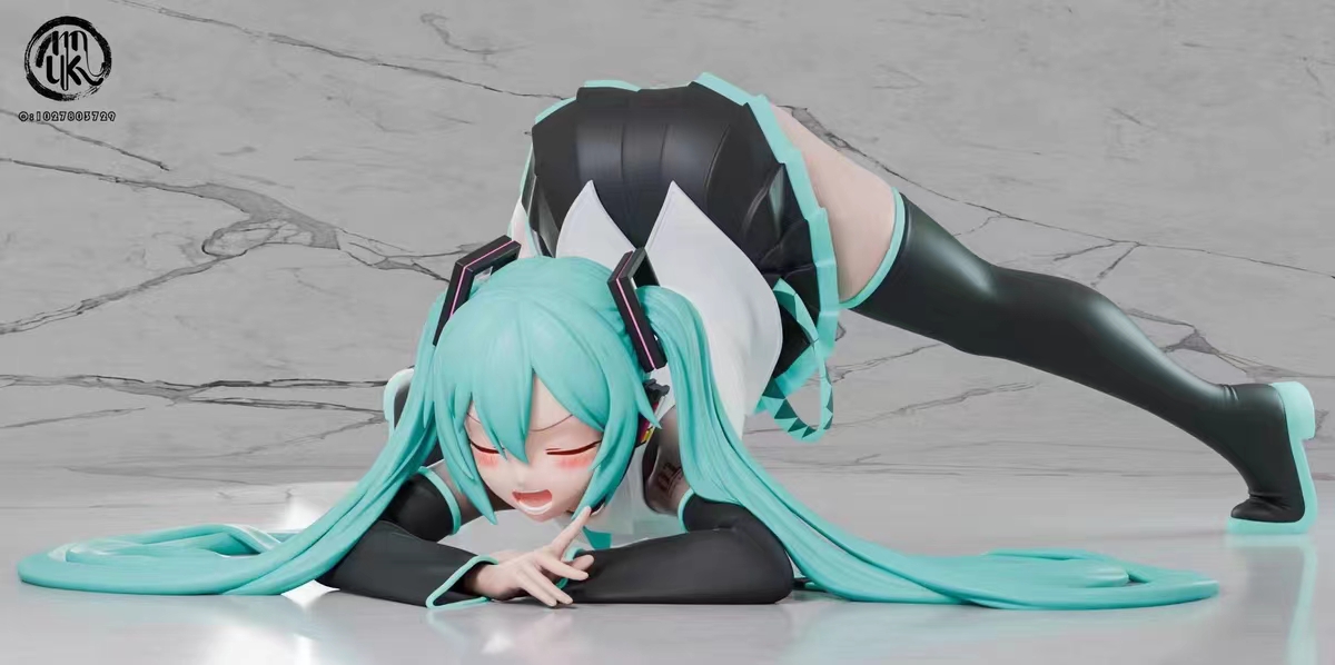 VOCALOID Hatsune Miku Jack-o pose 1/6 scale, Moku Studio, statue GK (adult 18+) pre-sale