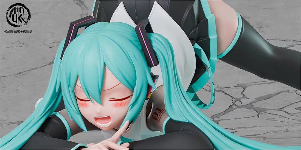 VOCALOID Hatsune Miku Jack-o pose 1/6 scale, Moku Studio, statue GK (adult 18+) pre-sale