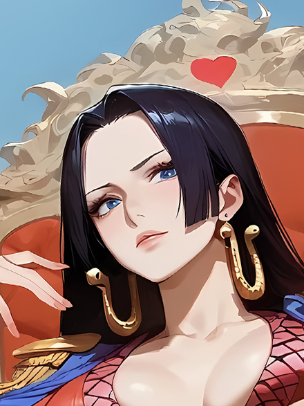 One Piece Throne Empress Shichibukai Boa Hancock Decorative Painting, Starry Sky Studio (Adult 18+) In stock-KWII-GK