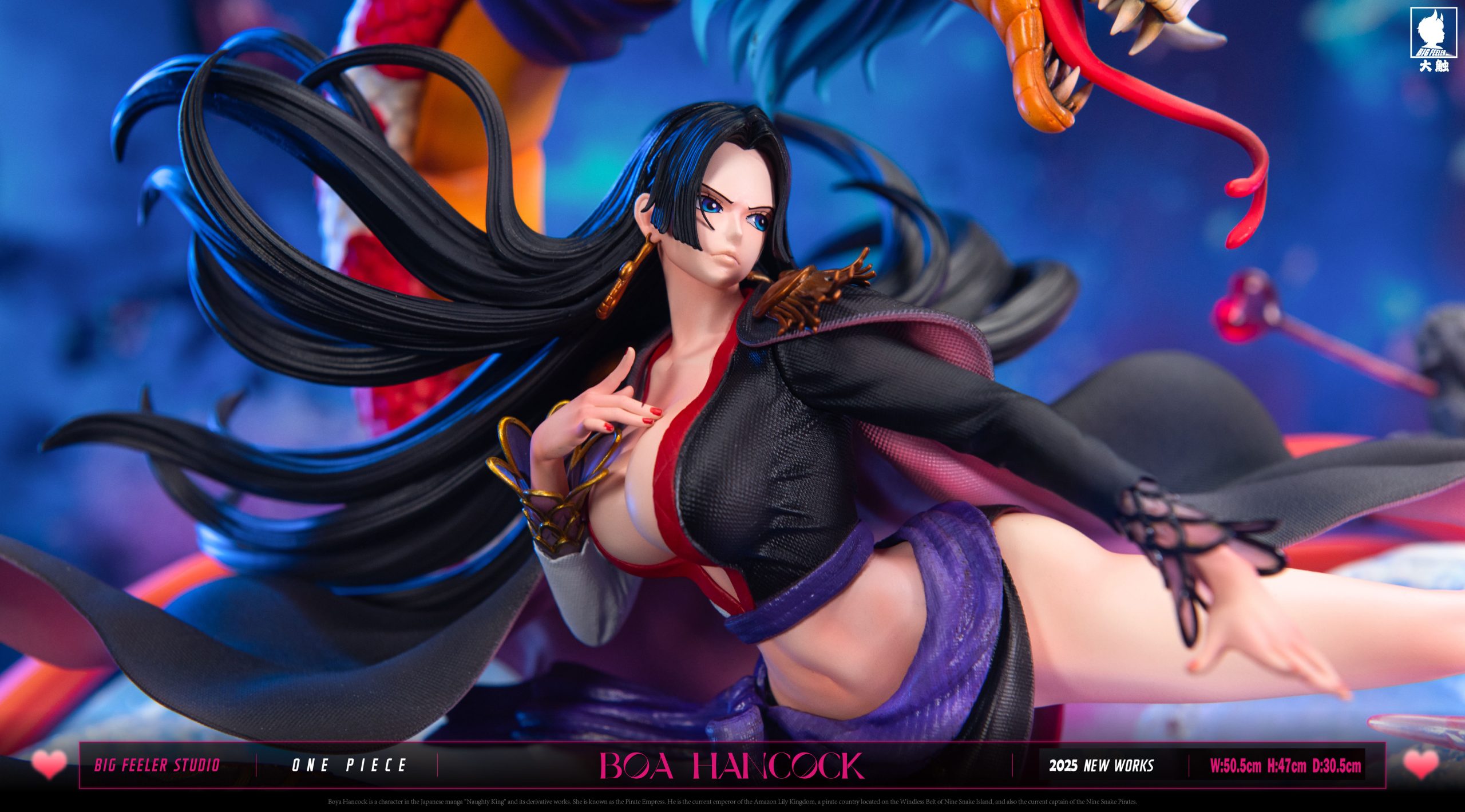 One Piece -Series 2nd Movie Version Boa Hancock Statue GK, Pre-sale