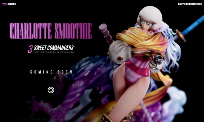One Piece  Pirates Minister of Juice Charlotte Smoothie Statue GK, C2 Studio 