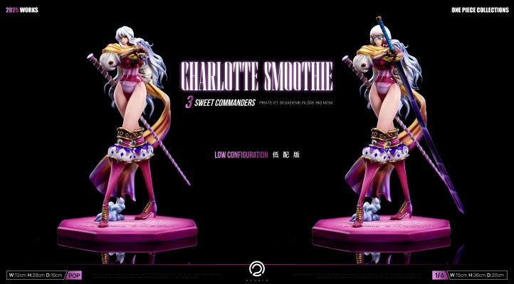 One Piece  Pirates Minister of Juice Charlotte Smoothie Statue GK, C2 Studio 