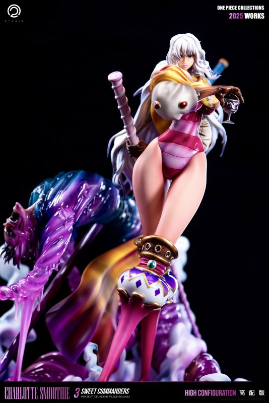 One Piece  Pirates Minister of Juice Charlotte Smoothie Statue GK, C2 Studio 