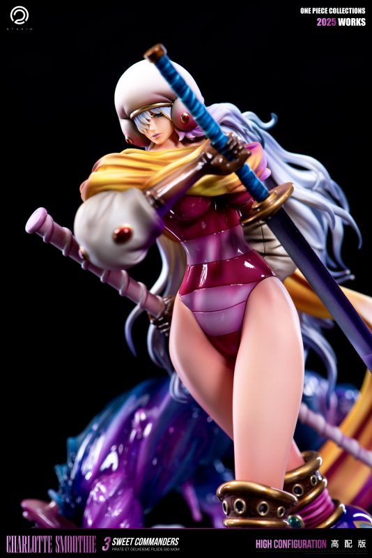 One Piece  Pirates Minister of Juice Charlotte Smoothie Statue GK, C2 Studio 