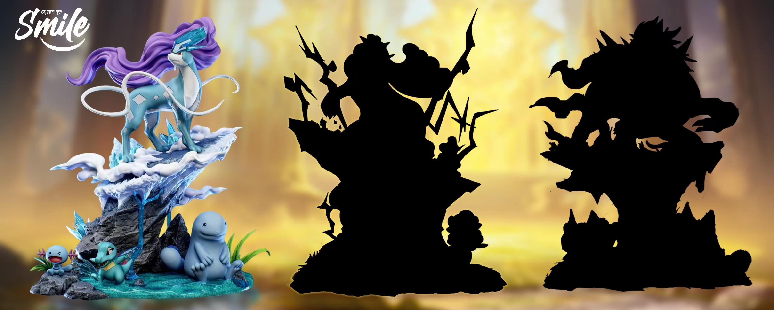 Pokémon Ecology Series 1 Suicune Ecology Statue GK, pre-sale, Smile Studio