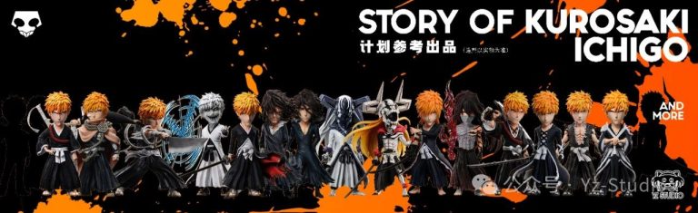 BLEACH Ichigo's Life Tensaku Zangetsu Young Yhwach Statue GK, Pre-sale, Yz Studio