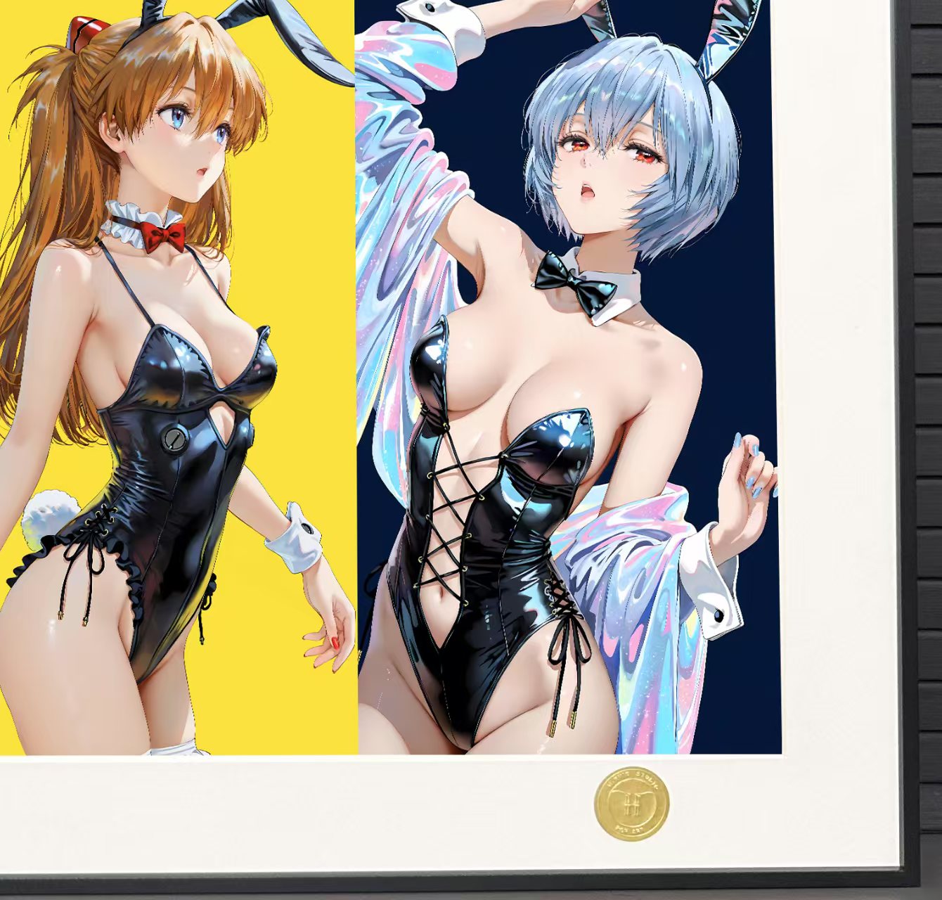 EVA Asuka, Rei Ayanami, Misato Katsuragi decorative painting, (Adult 18+) in stock