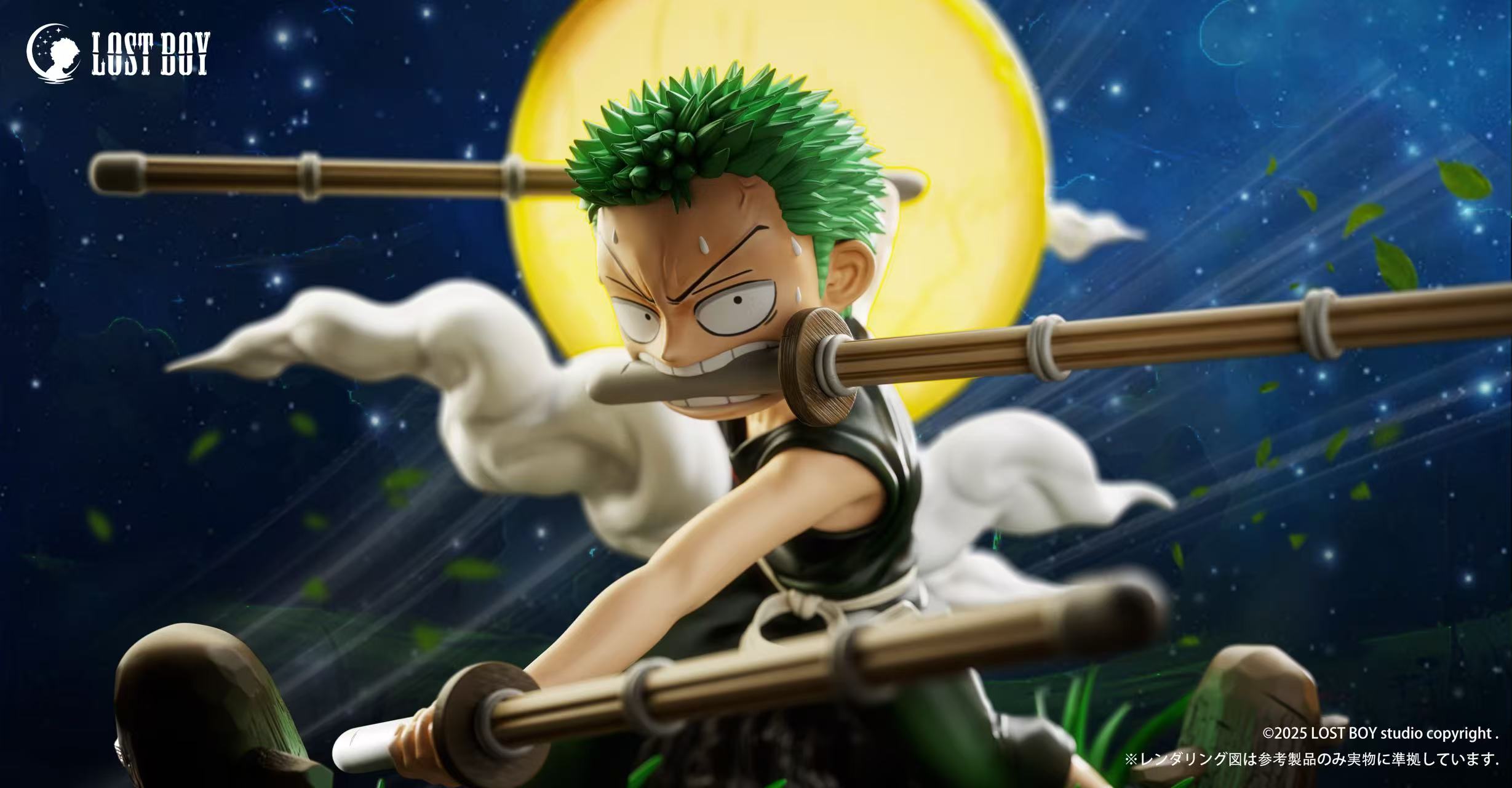 One Piece  Childhood Zoro Statue GK, LOST BOY Studio, Pre-sale