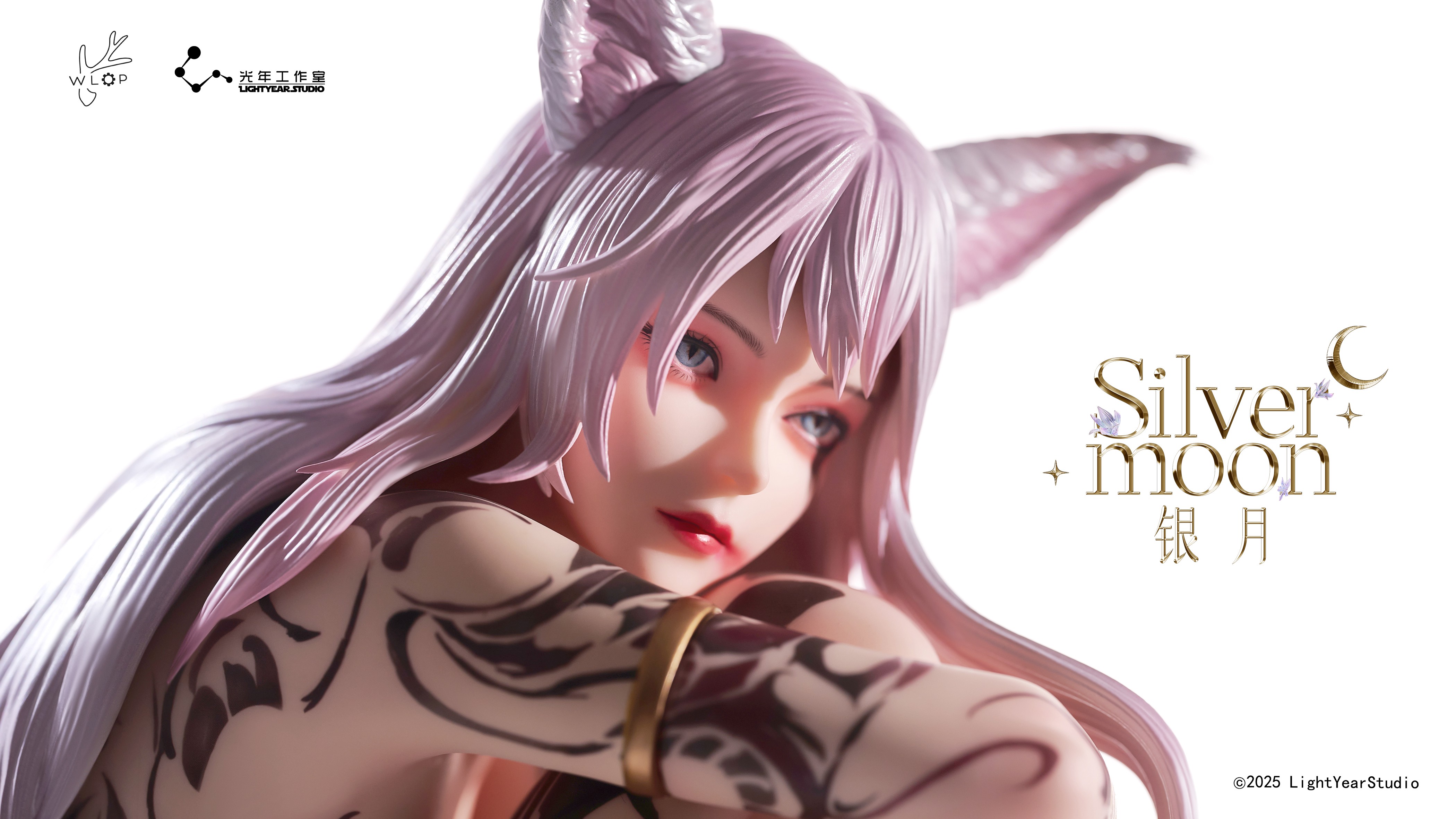 Yaomeng Silver Moon City 1/4 Statue GK (Authorized) Adult 18+, Light Year Studio, Pre-sale