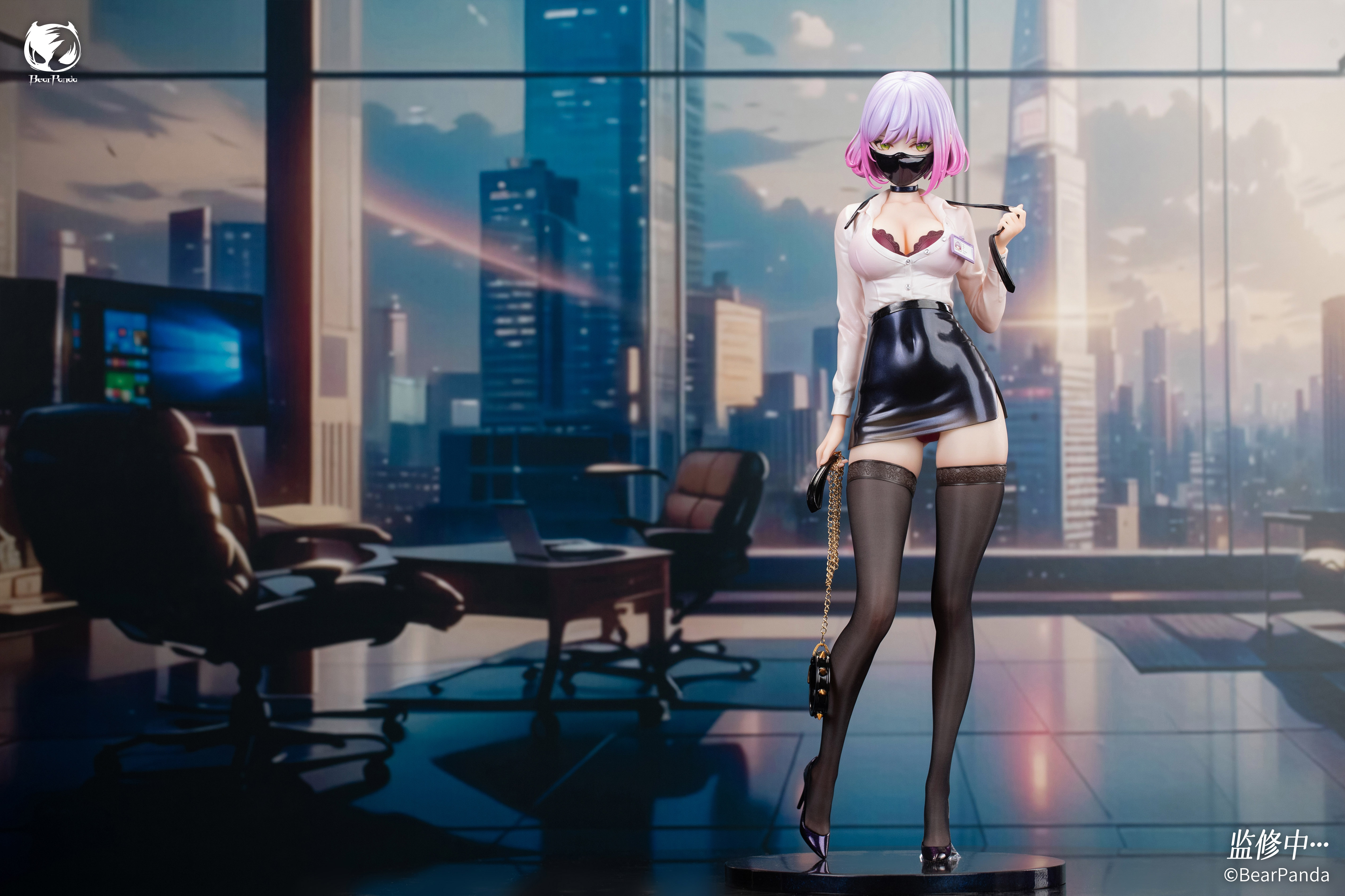 Rabbit Nest Series Luna 14 Bunny Girl 1/4 Statue GK, Original Artist YD Production (Authorized), BearPanda Studio, Pre-sale-KWII-GK