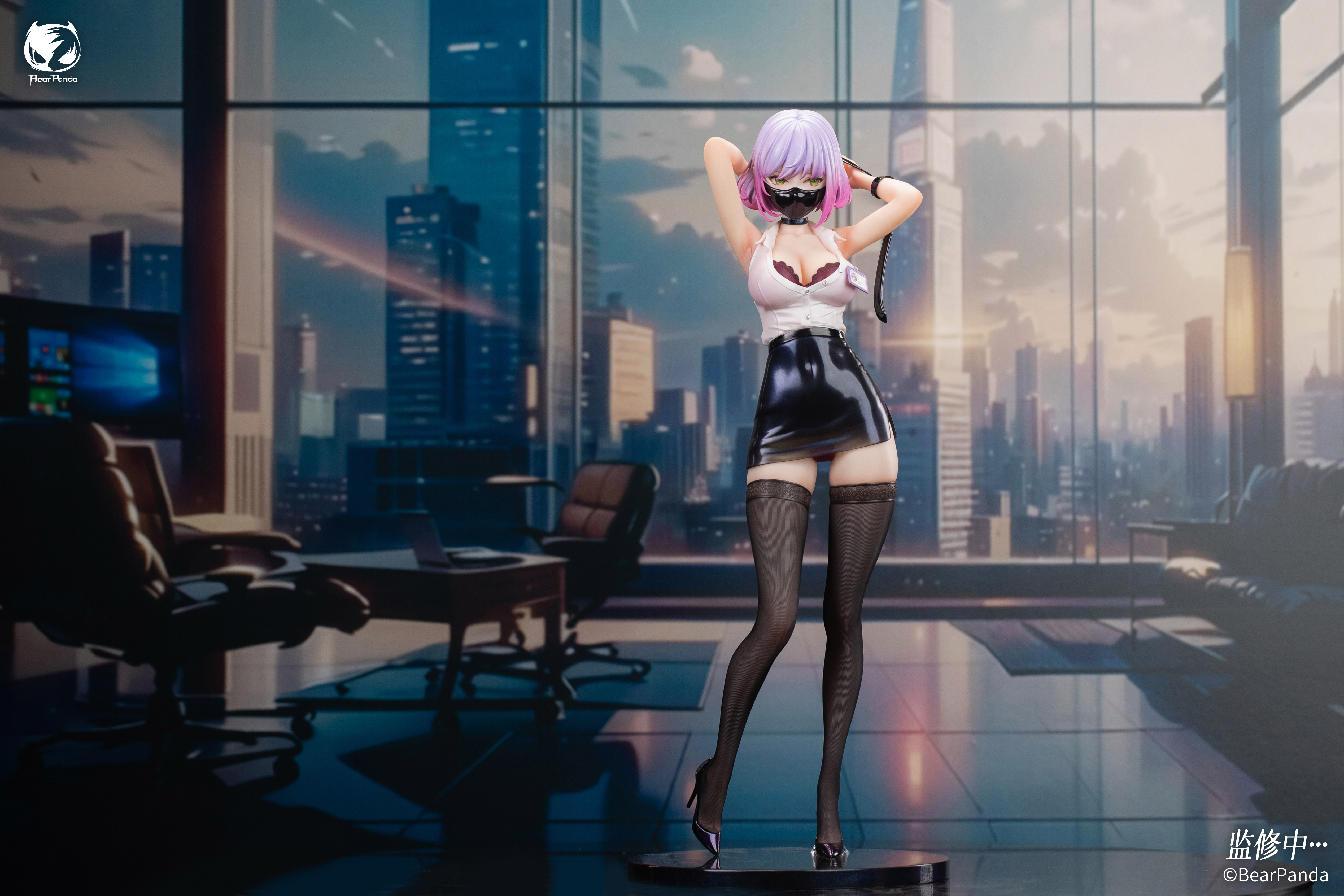 Rabbit Nest Series Luna 14 Bunny Girl 1/4 Statue GK, Original Artist YD Production (Authorized), BearPanda Studio, Pre-sale-KWII-GK