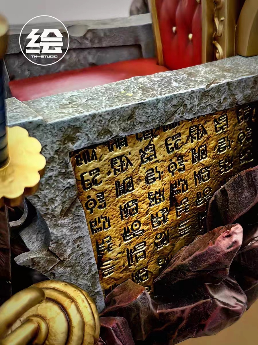 In stock -One Piece Luffy Overlord Throne 1/8  Staue GK, TH Studio