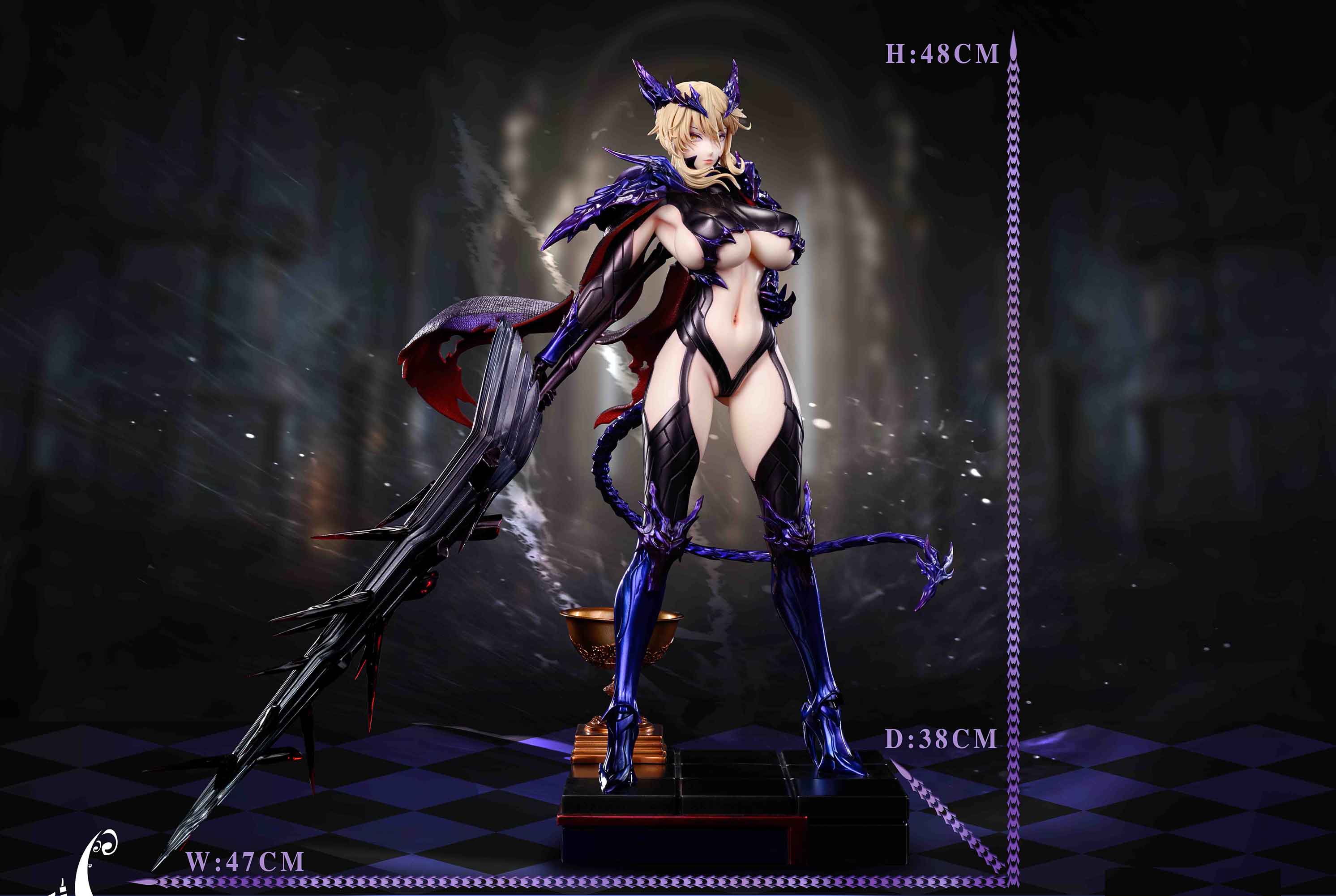 Fate Grand/Order Lancer Altria Pendragon & Altria Pendragon Alter 1/4 Statue GK (Adult 18+) Xpic Studio  Pre-sale-KWII-GK