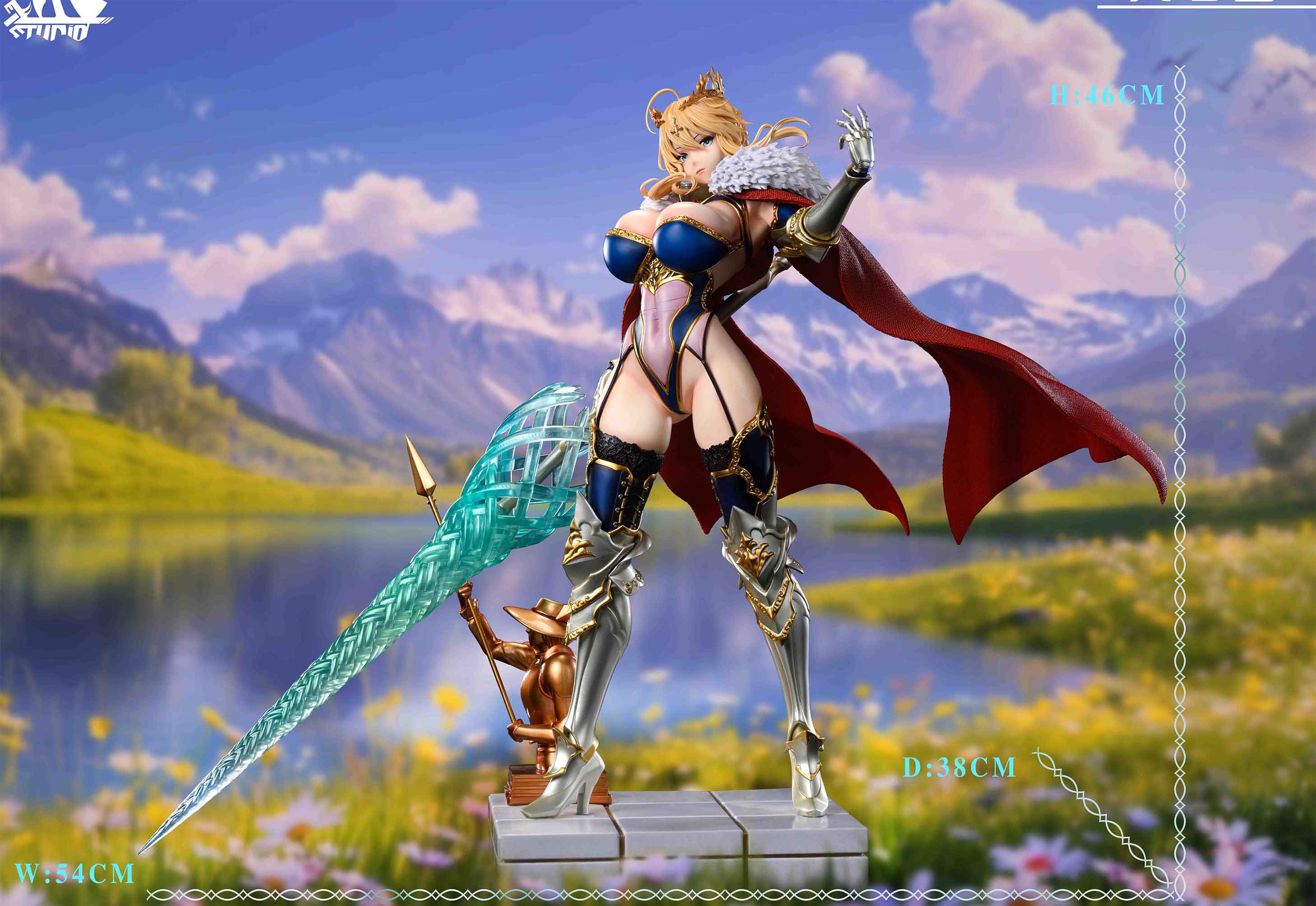 Fate Grand/Order Lancer Altria Pendragon & Altria Pendragon Alter 1/4 Statue GK (Adult 18+) Xpic Studio  Pre-sale-KWII-GK