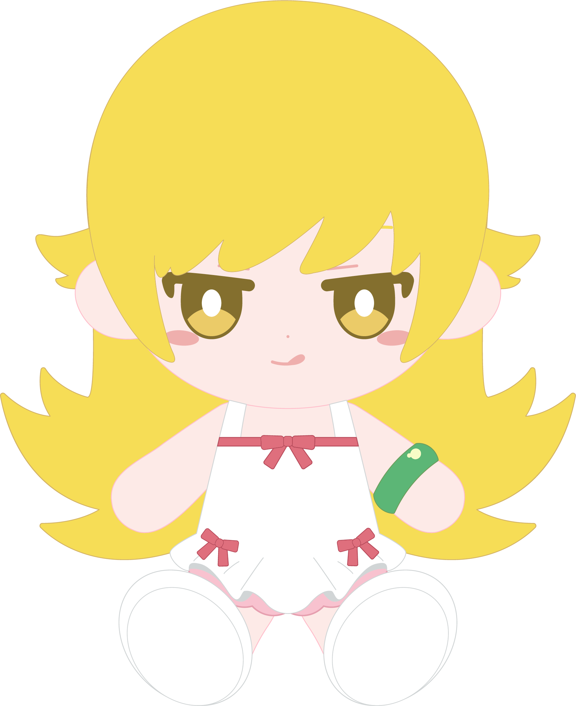 Monogatari Series Oshino Shinobu Statue(GK) (Licensed) -Solarain Toys 