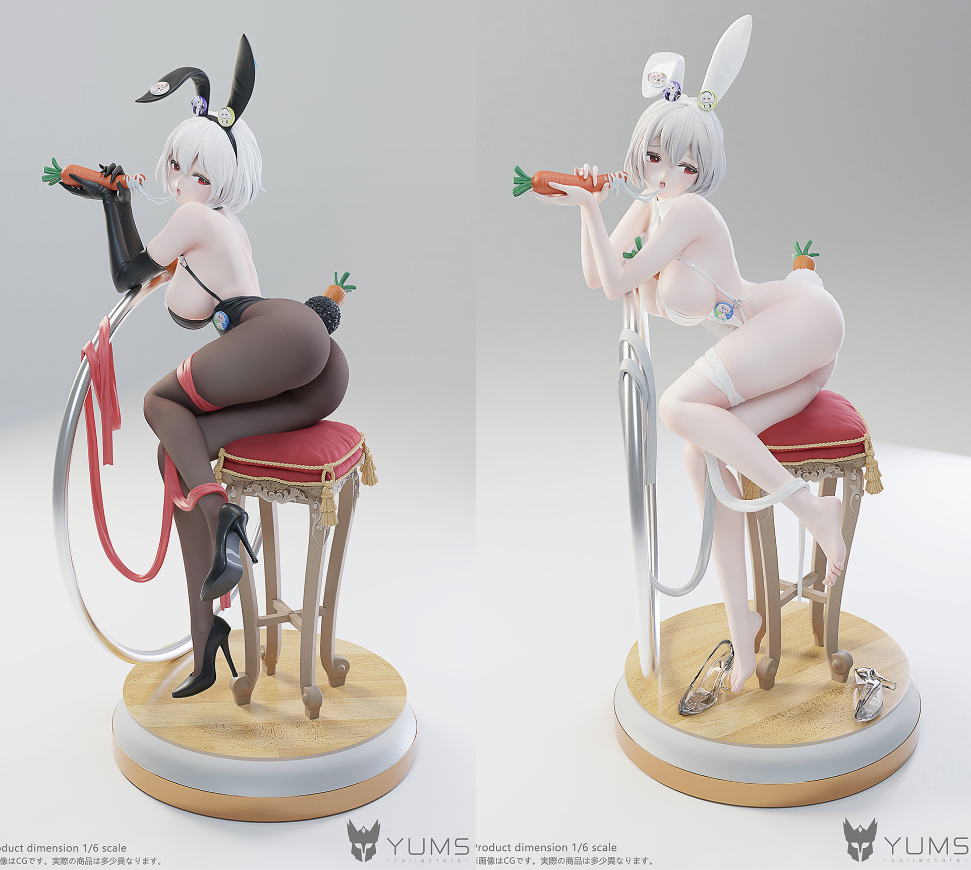 Pre-sale YUMS Sirius Bunny Girl Route GK Limited Statue Figure Work The Rabbit of the Highest Paradise Size 335mm high, 175mm wide, 215mm deep (GK)-KWII-GK