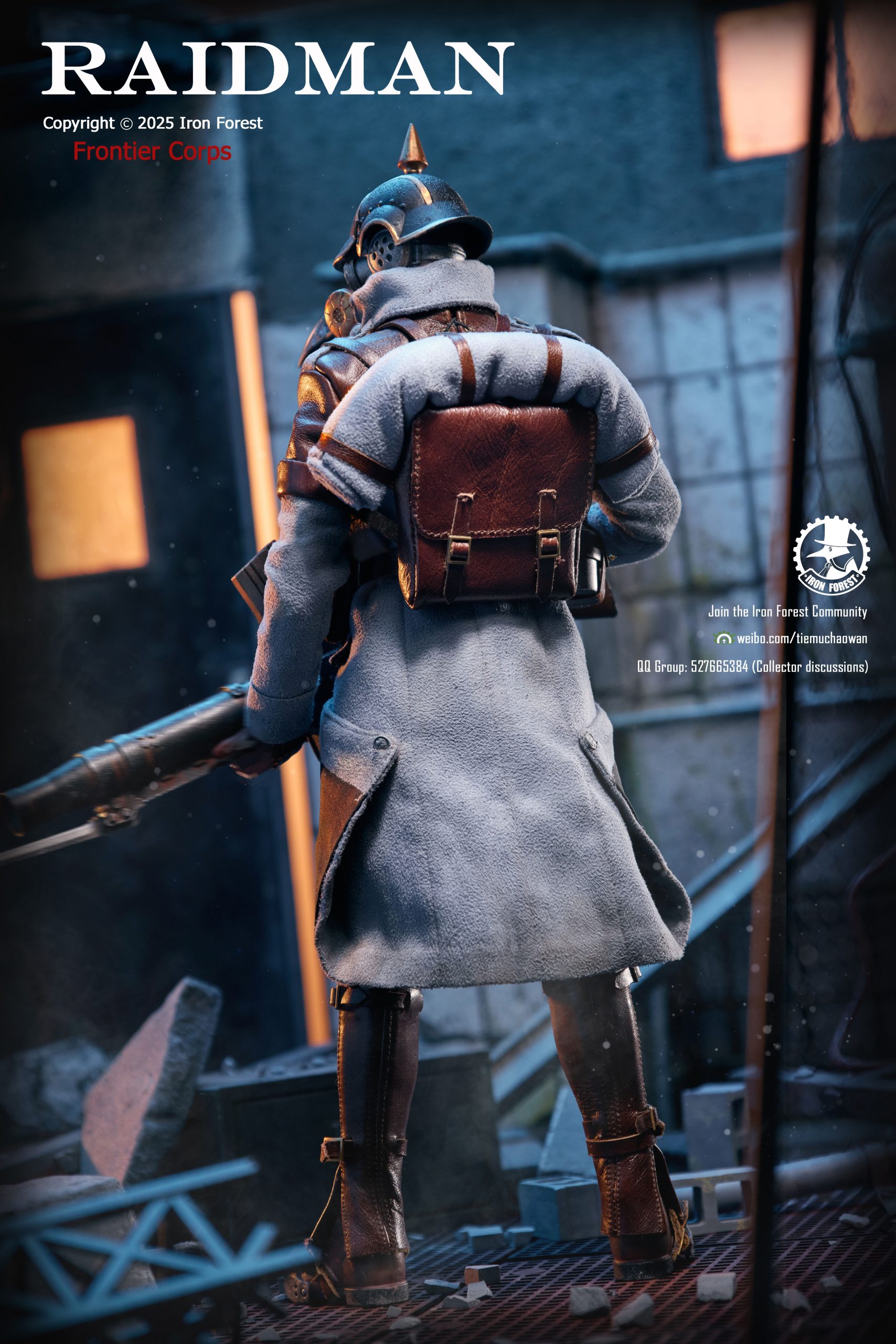 Frontier Corps New European Union Field Army Raidman Action Figure (Licensed) - Iron Forest Studio 