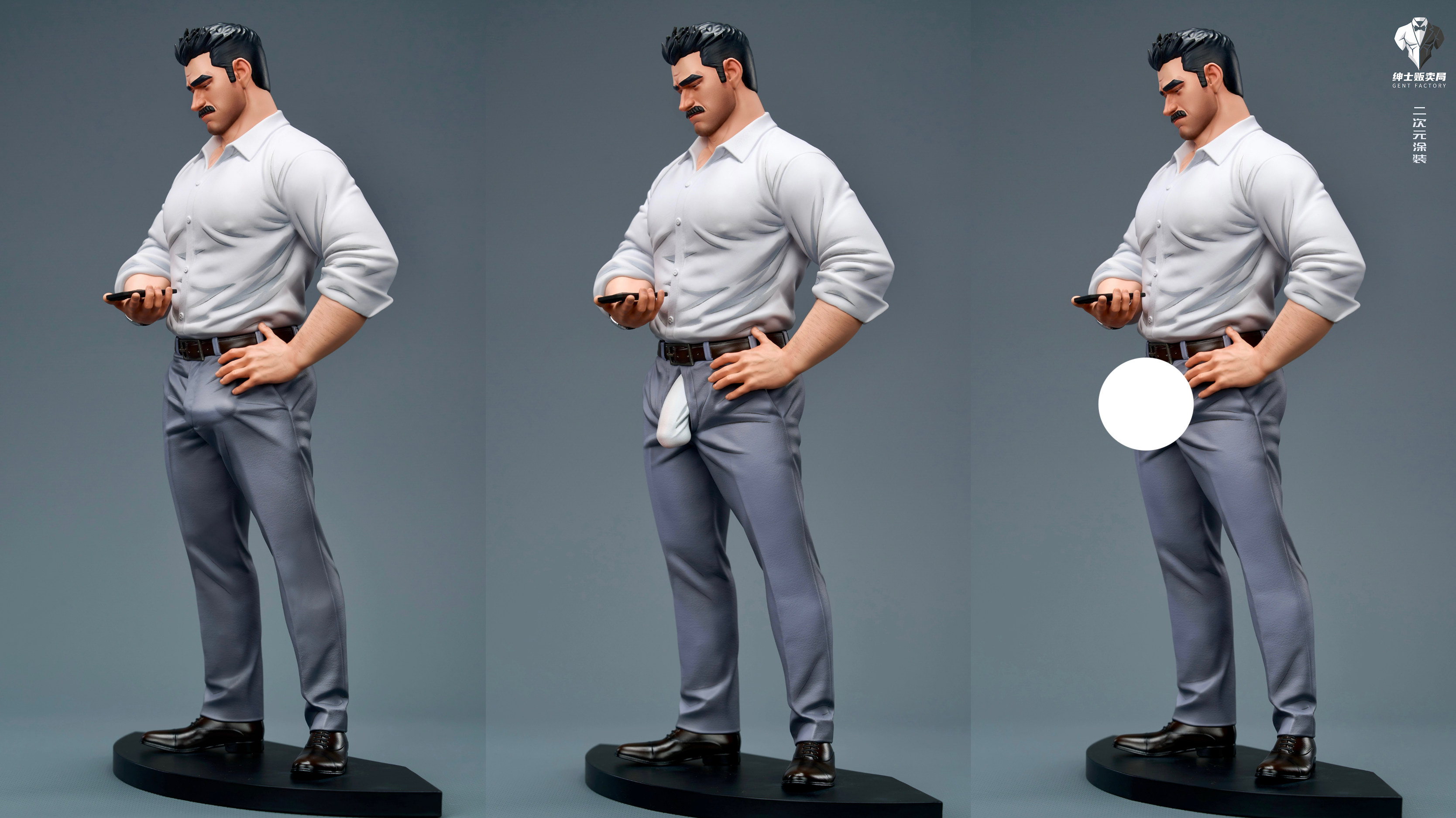 GENT FACTORY studio Charlie statue