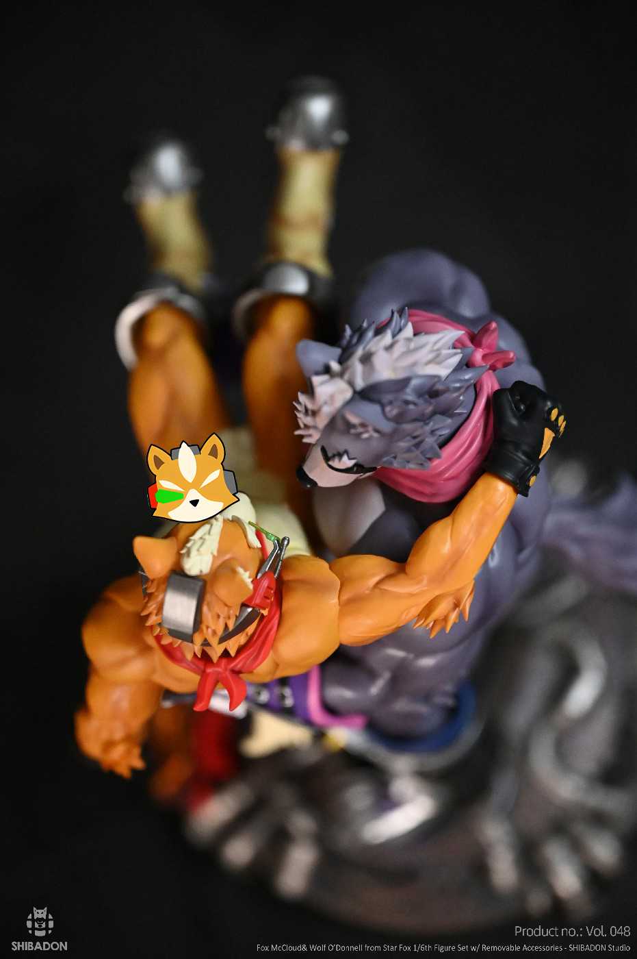 In stock-Starfox double action figure Statue GK （Adults 18+Male）Shibadon Studio