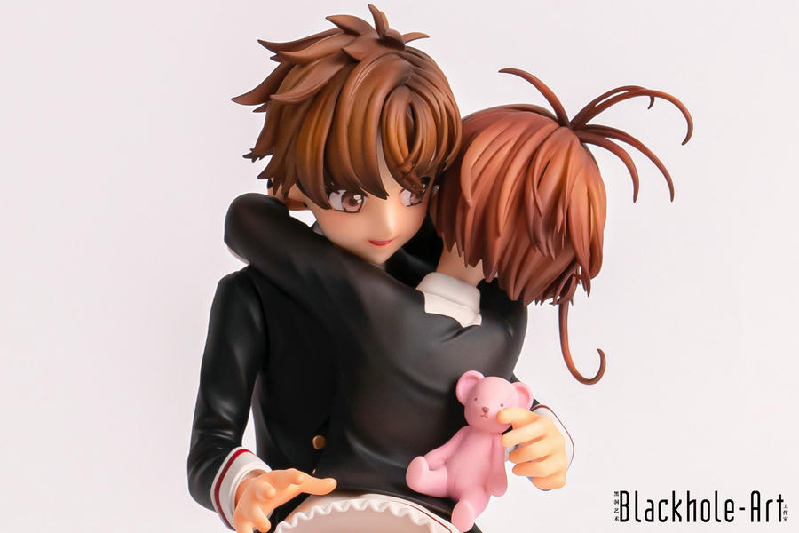 Cardcaptor Sakura Syaoran and Sakura Encounter 2.0 Statue(GK) - Blackhole-Art Studio