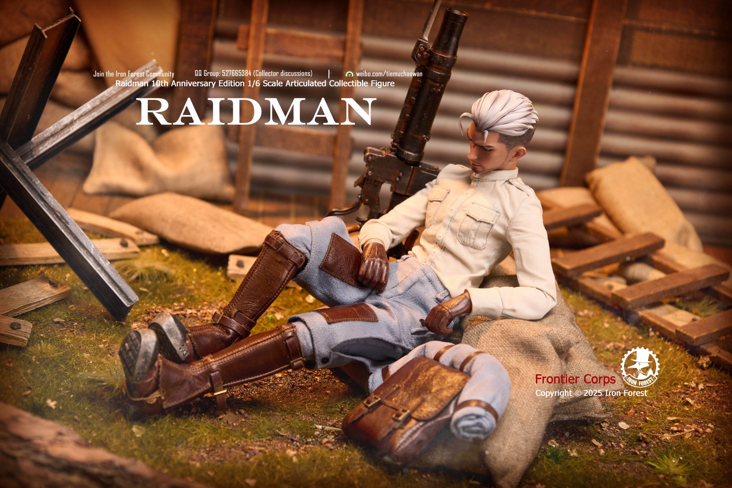 Frontier Corps New European Union Field Army Raidman Action Figure (Licensed) - Iron Forest Studio 