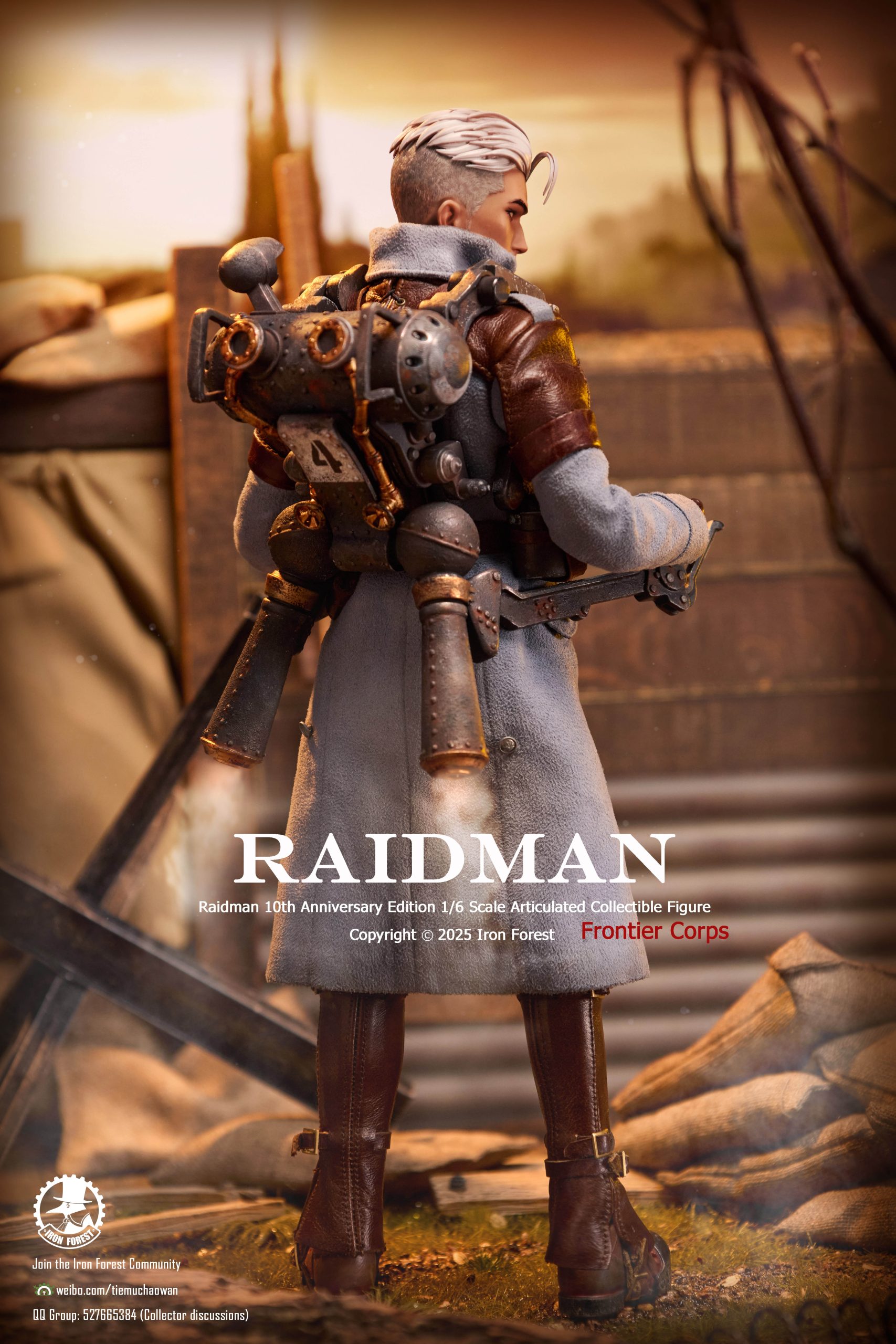 Frontier Corps New European Union Field Army Raidman Action Figure (Licensed) - Iron Forest Studio 