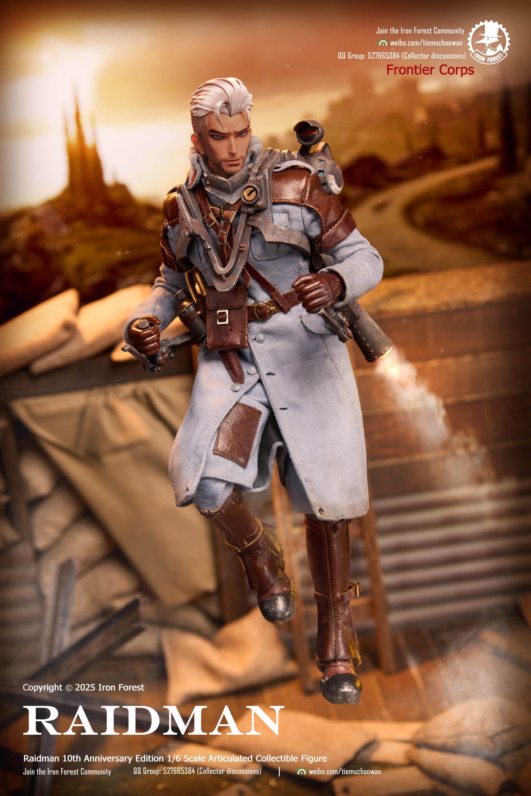 Frontier Corps New European Union Field Army Raidman Action Figure (Licensed) - Iron Forest Studio 