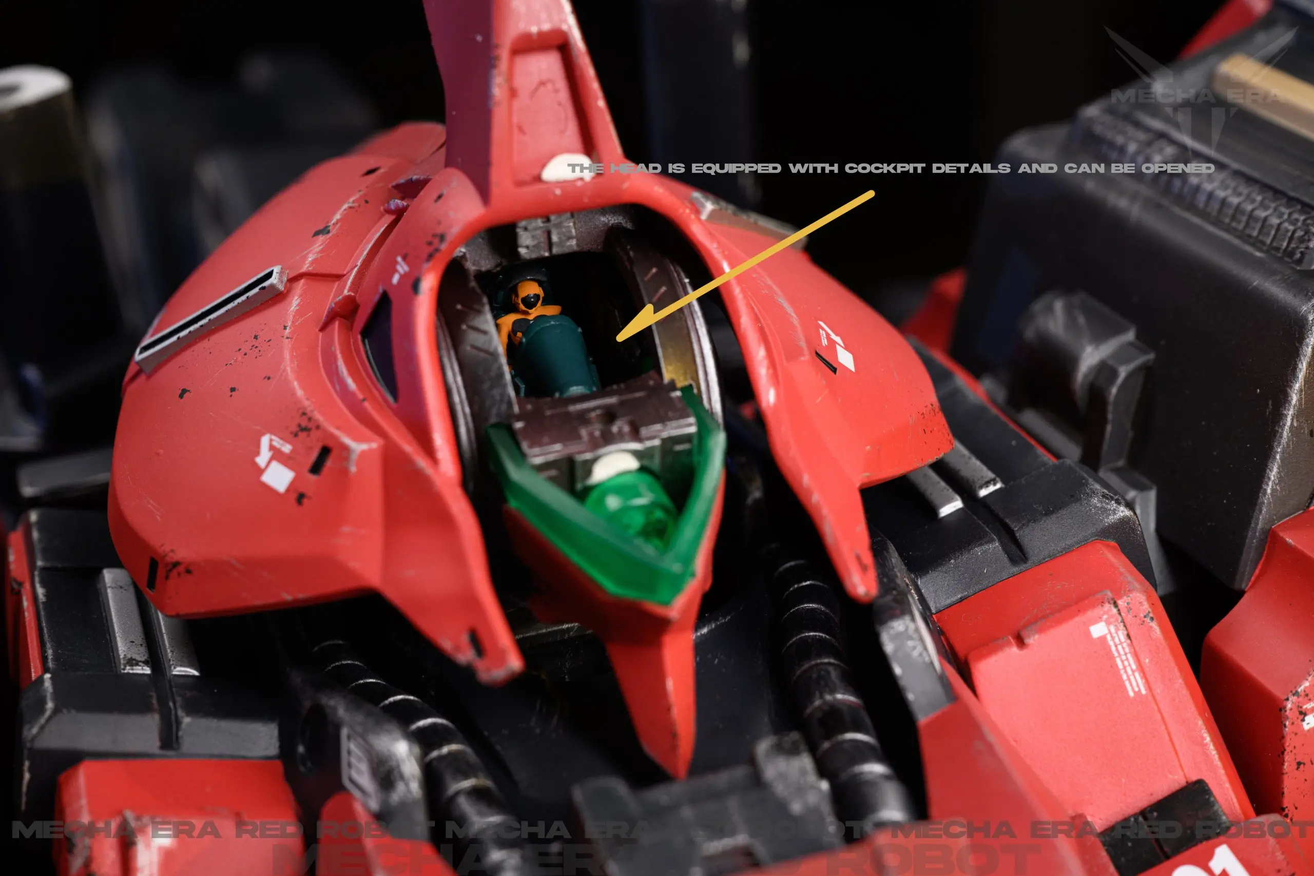 Mecha era Studio - Gundam Series Red Robot Statue(GK) 