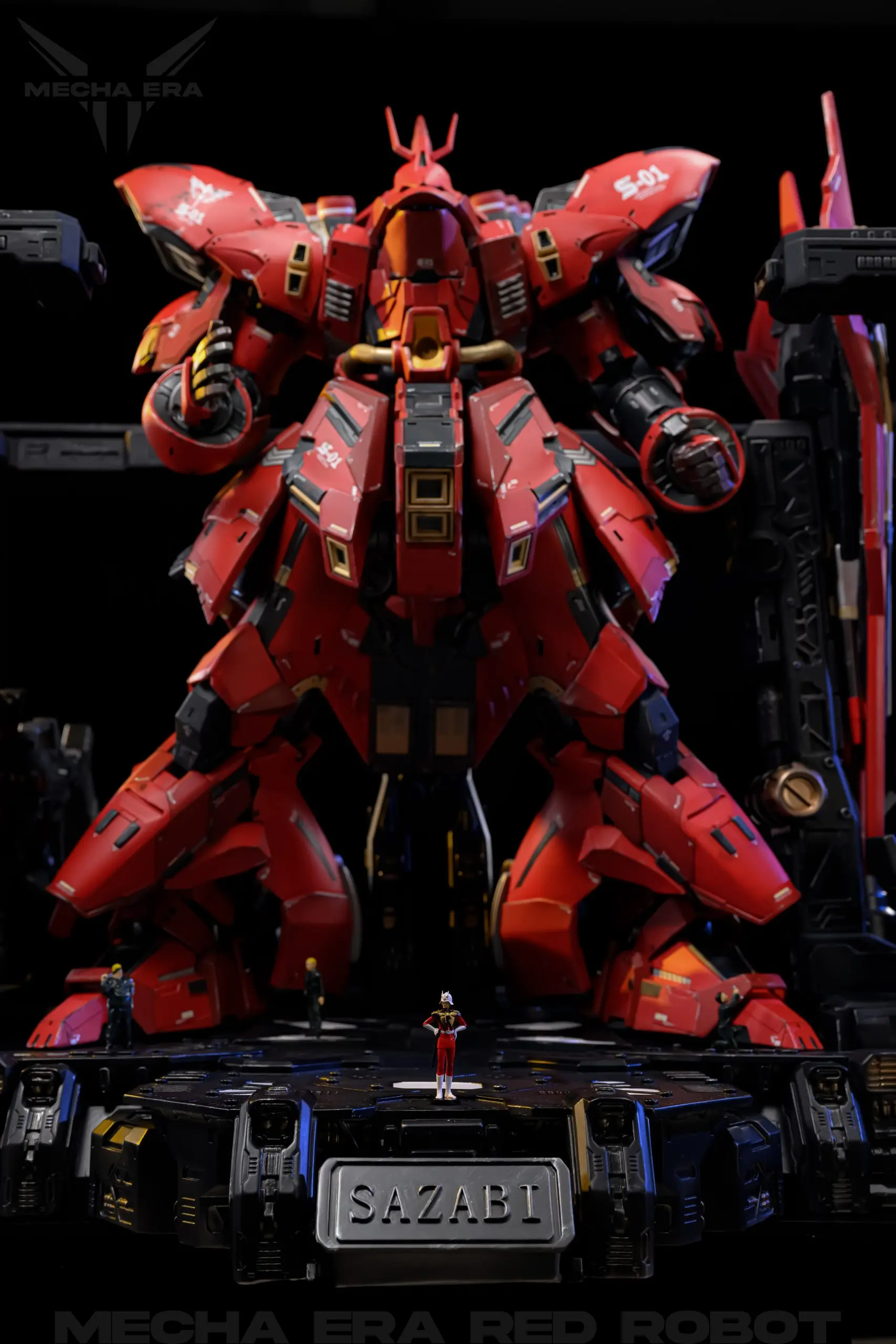 Mecha era Studio - Gundam Series Red Robot Statue(GK) 