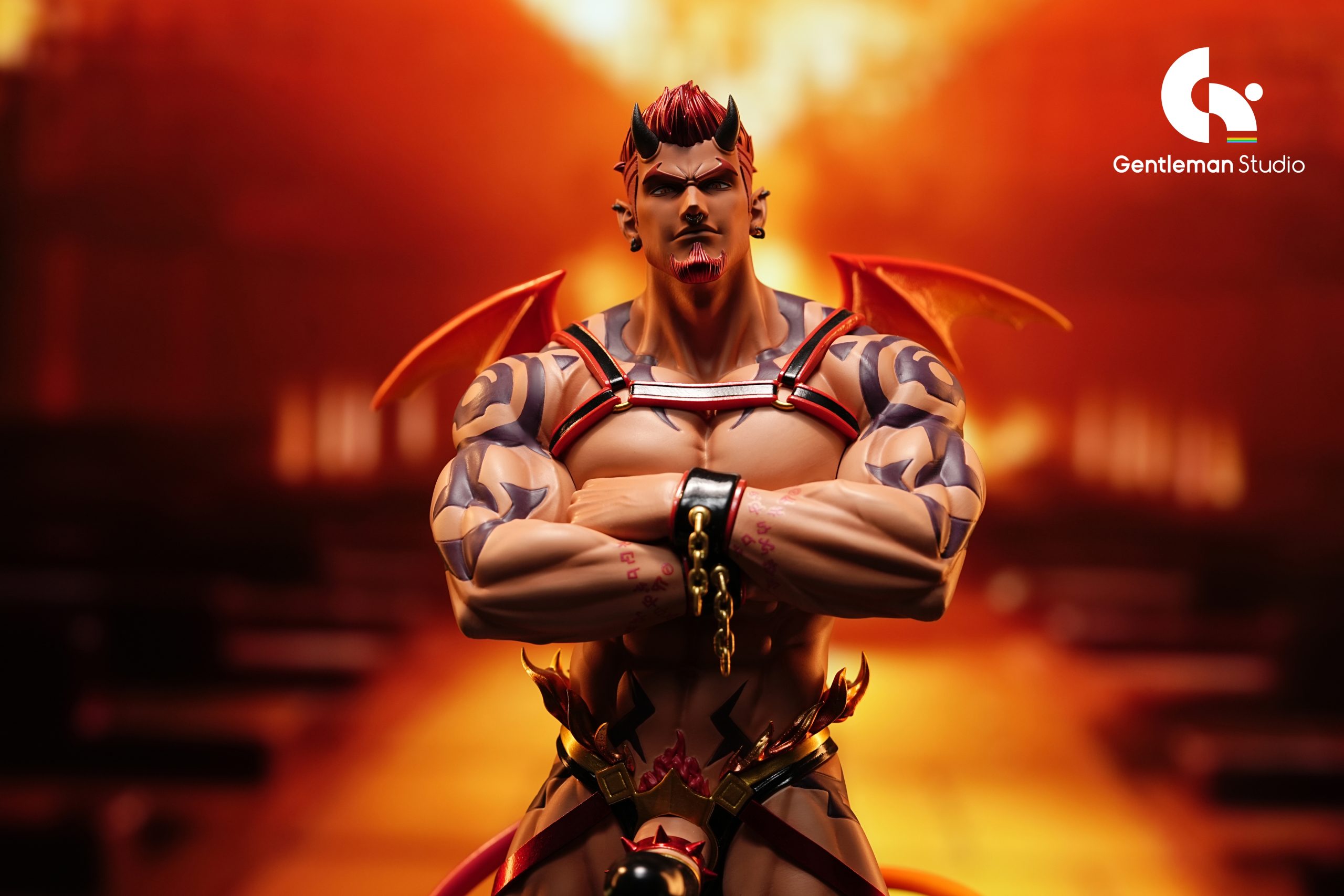 In stock- Gentleman 18 Studio - Original SAMAEL 1/6 Statue (Licensed)   (Adult 18+)