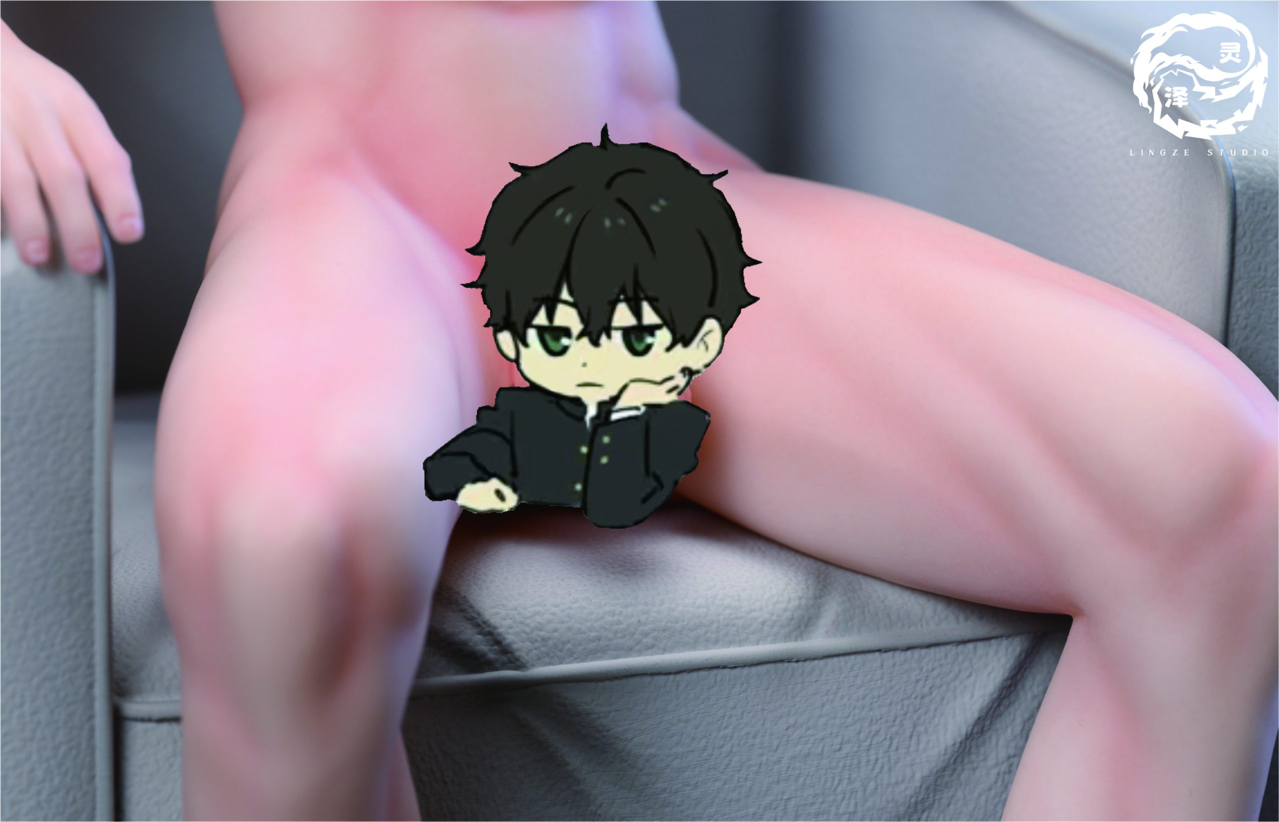 In stock-Hyouka Oreki Houtarou Statue (GK) Figure-LINGZE Studio 