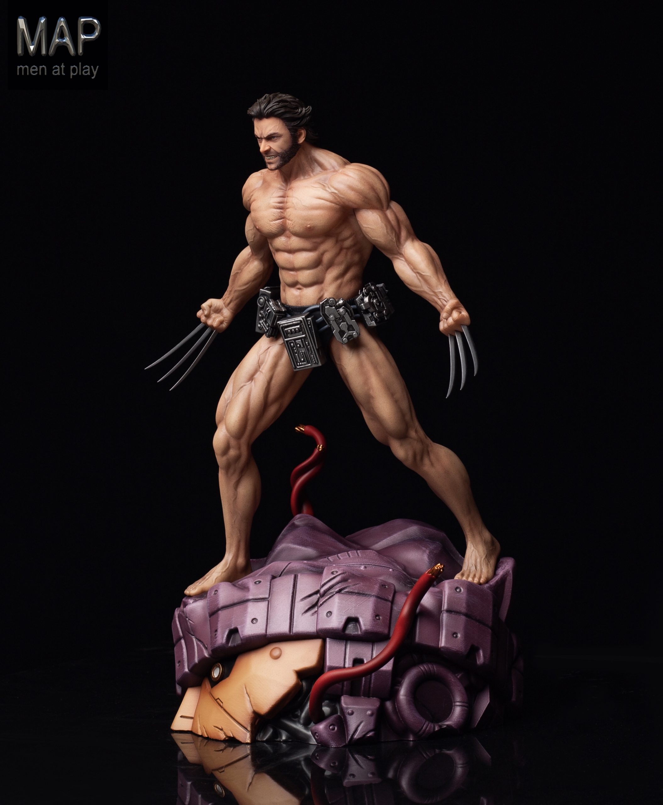 In stock-Marvel Wolverine Statue GK (Adult 18+Male)-Men At Play Studio