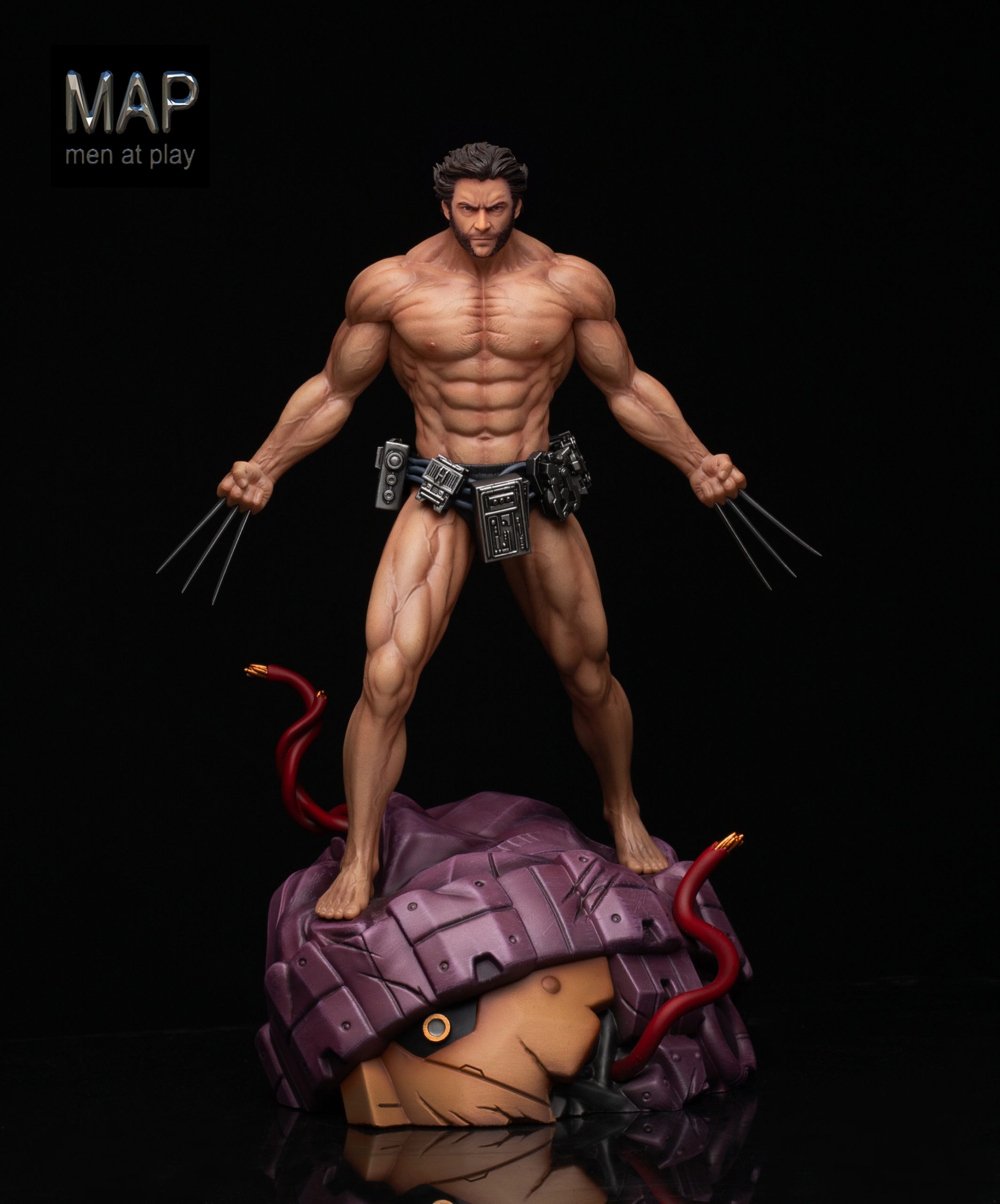 In stock-Marvel Wolverine Statue GK (Adult 18+Male)-Men At Play Studio